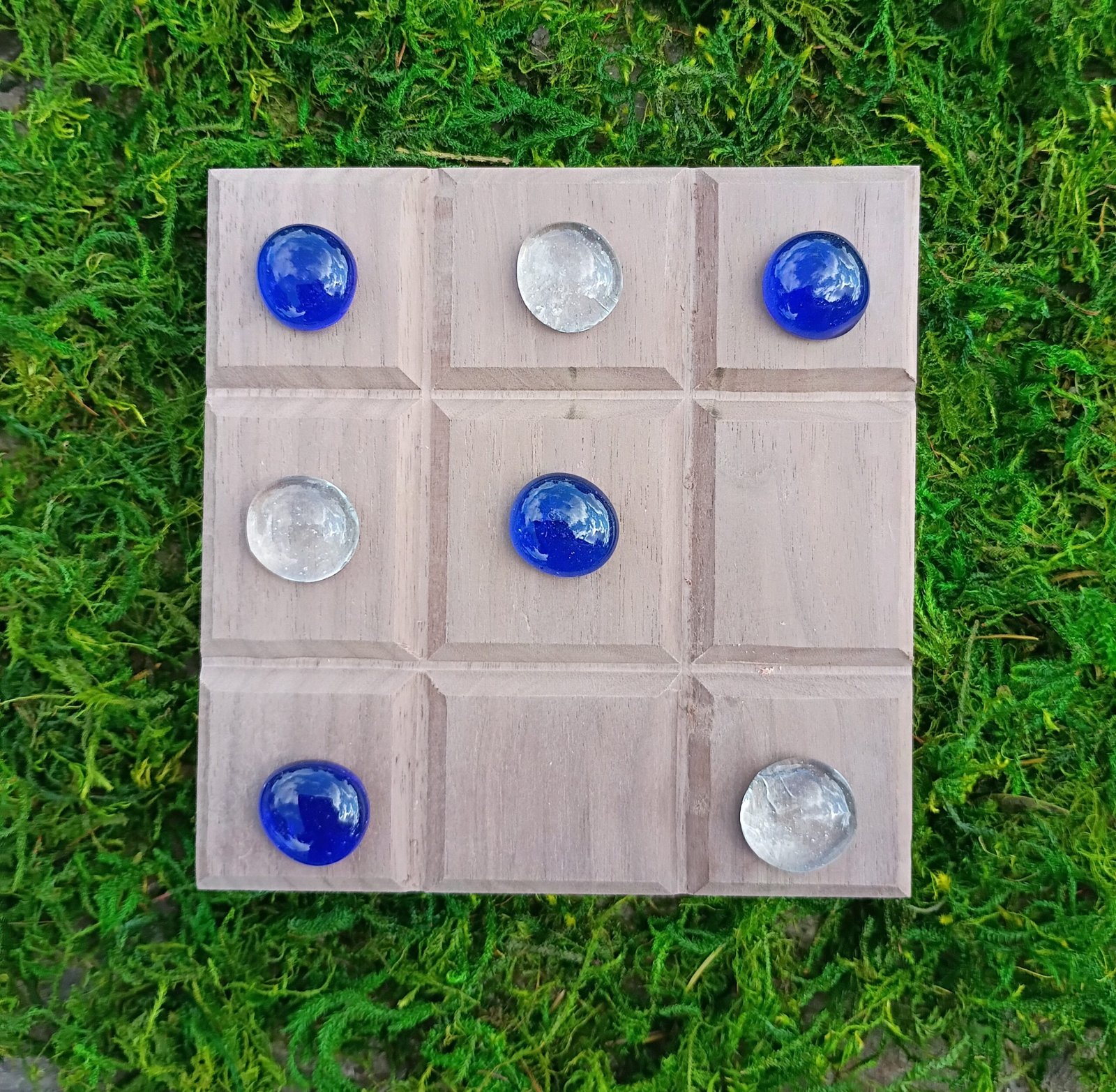 Tic Tac Toe Board - Black Walnut