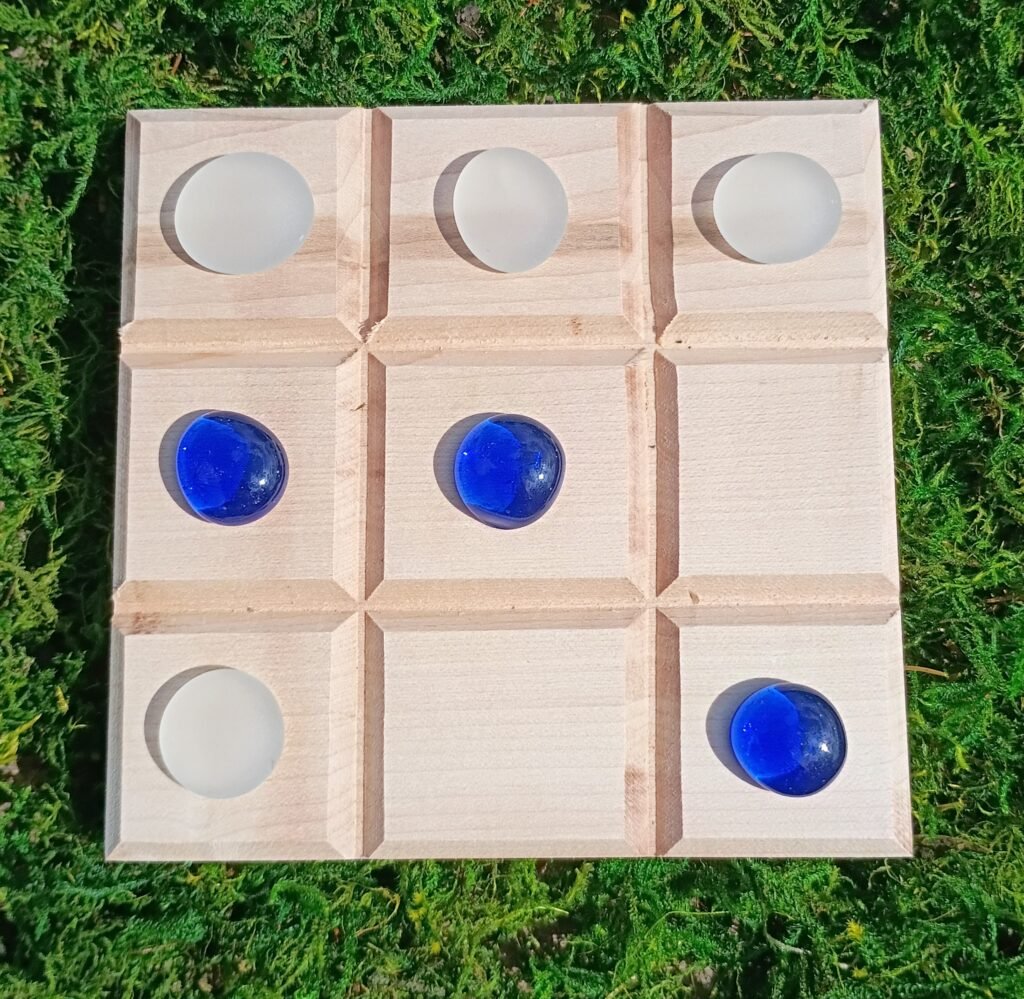 Tic Tac Toe Board - Hard Maple