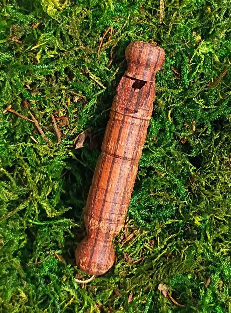 Whistle - Zebra Wood